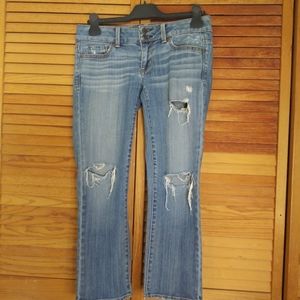American Eagle distressed jeans